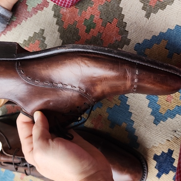 Ermenegildo Zegna Shoes Size 8 Brown - Picture 3 of 5